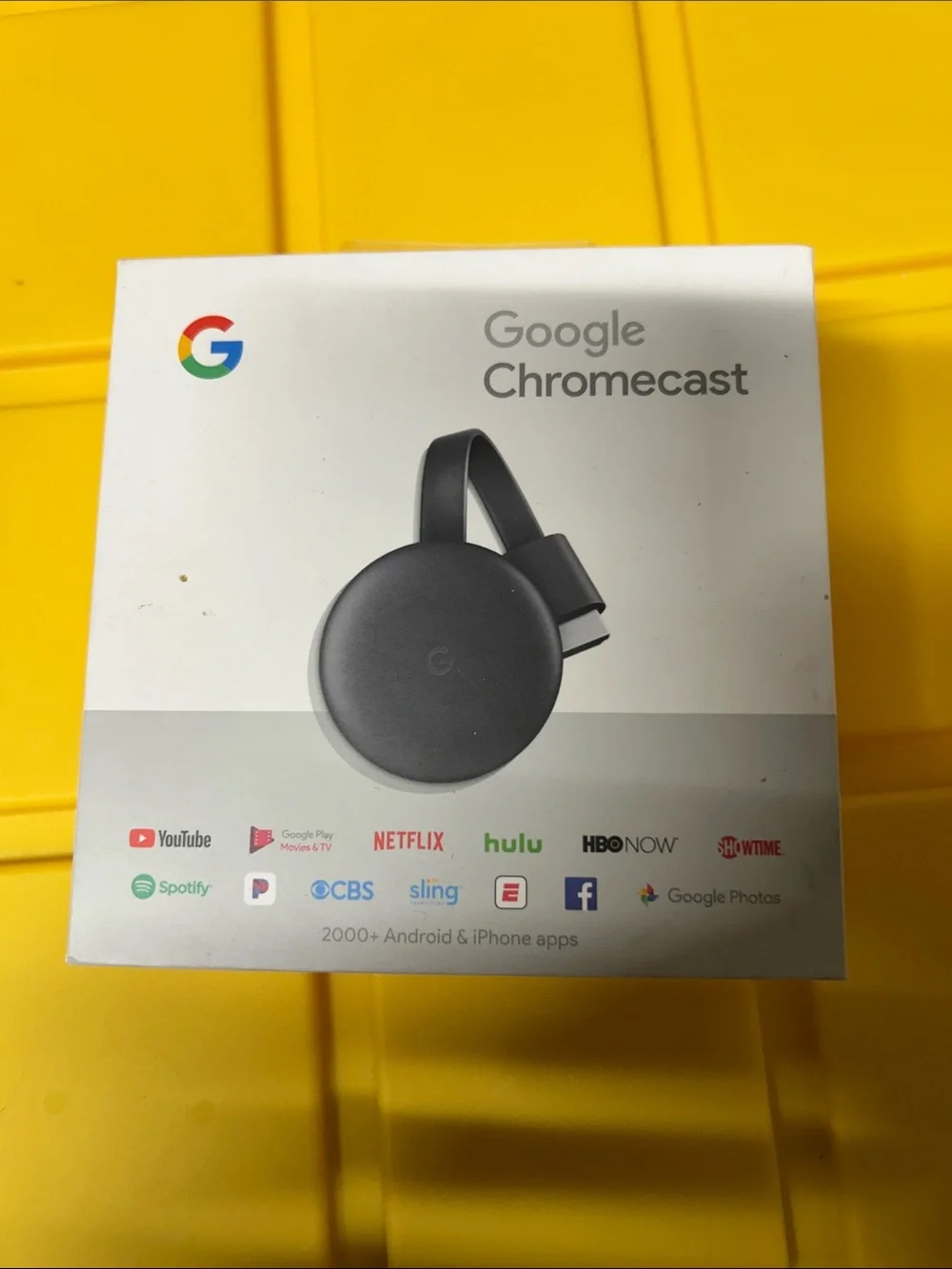 Google Chromecast Charcoal Gray Streaming Dongle